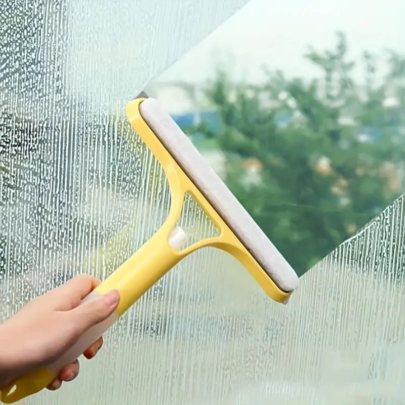 ✨ Limpador de Vidros 3 em 1 – Spray, Esponja e Rodo Integrados ✨